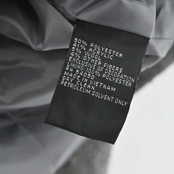 Vtg Kasper Womens Tweed Blazer Size 6‎ Gray Wool Metallic Career Business Jacket - Picture 8 of 13